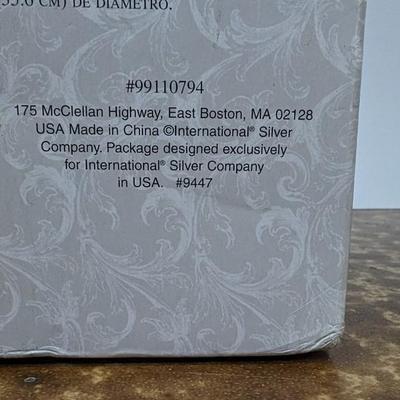 Vintage International Silver Company Stairstep Server Silverplated 4 Bowls Classic Casuals
