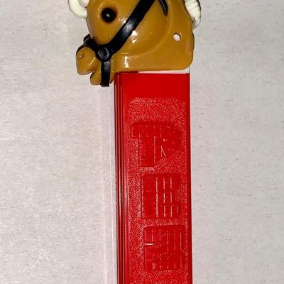 Vintage 2.6 No Feet PEZ, Pony-Go-Round