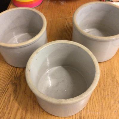 Three Gray Crocks Lot