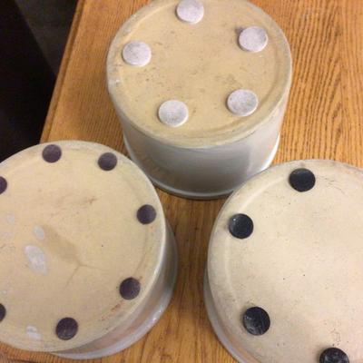 Three Gray Crocks Lot