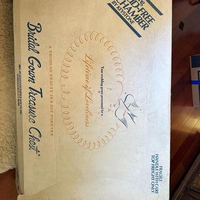 Vintage Wedding Dress, still in box