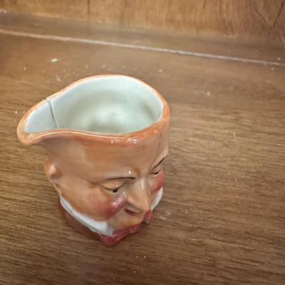 CUTE Miniature Toby Jug or Creamer, Mr Micawber, Charles Dickens