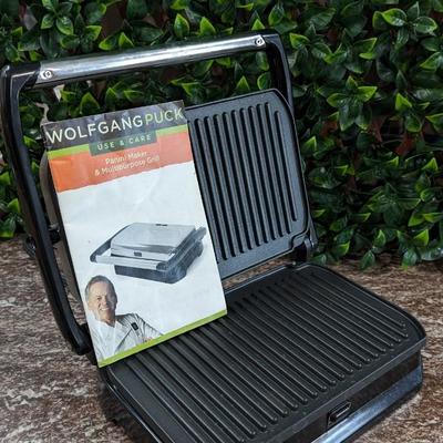 Wolfgang Puck Panini Maker and Multipurpose Grill Electric Appliance