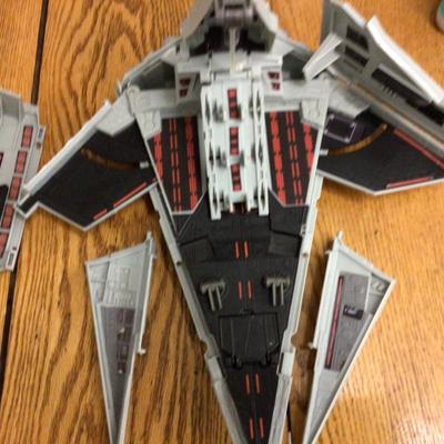 Star War Toy Ships Lot