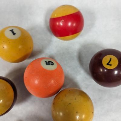 Vintage Pool Balls