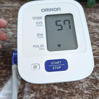 Lot of 2 Heating Pads and a Blood Pressure Machine Missing Battery Lid