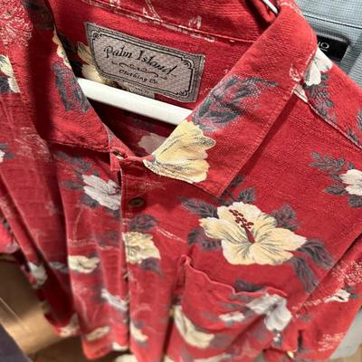 Lot of 5 Men’s shirts Cremieux and more XL