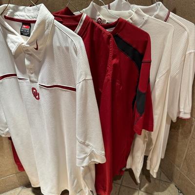 OU men’s shirts and pullover size XL
