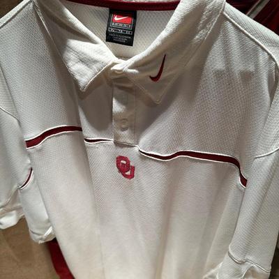 OU men’s shirts and pullover size XL