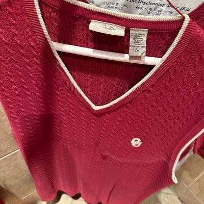 Men’s OU clothing size XL