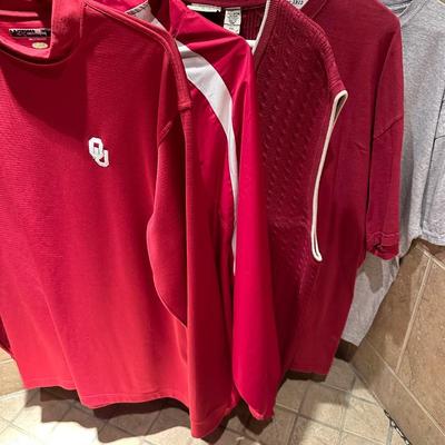 Men’s OU clothing size XL