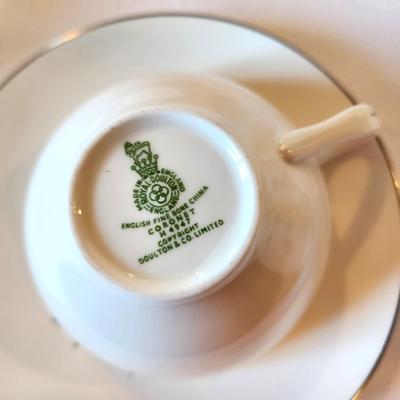 Lot #36 Royal Doulton "Coronet" Coffee Service