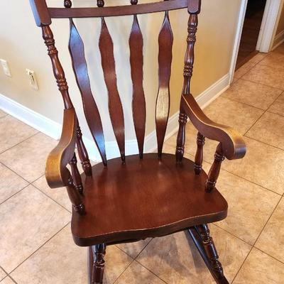 Lot #38 Vintage Maywood Company Rocking Chair
