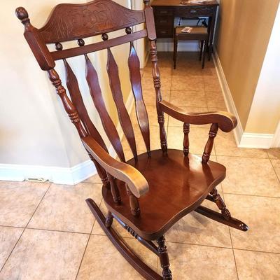 Lot #38 Vintage Maywood Company Rocking Chair