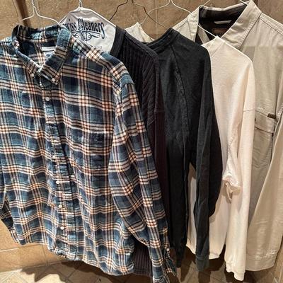 A lot of men’s shirts, size, XL, Old Navy, Magellan