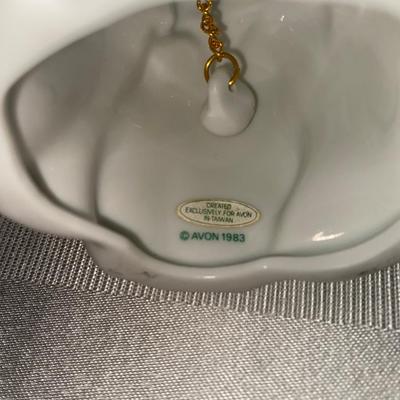 Vintage AVON Bell and Frosted Dishes