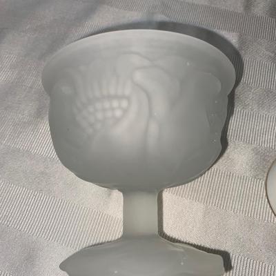 Vintage AVON Bell and Frosted Dishes