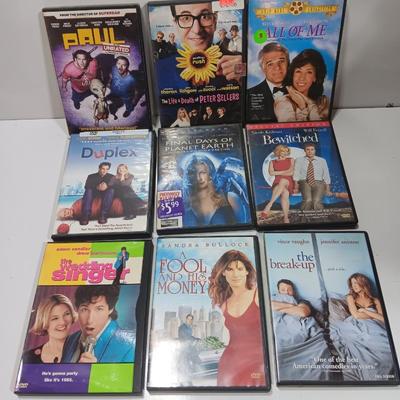 Nine Great Movies on DVD - Bewitched - The Break-up = Wedding singer and more