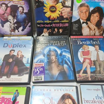 Nine Great Movies on DVD - Bewitched - The Break-up = Wedding singer and more