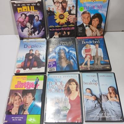 Nine Great Movies on DVD - Bewitched - The Break-up = Wedding singer and more
