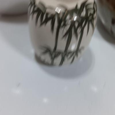 Collection of vases Small & delicate with hummingbird mug