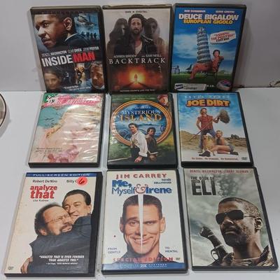 DVDs Movie collection - Eli - My Myself and Irene - Analyze that - and other great titles