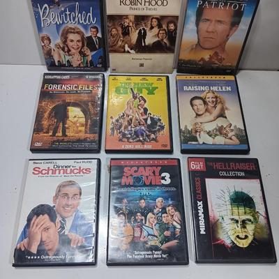 Bewitched - Scary movie part 3 - Forensic Files and other great DVD movies