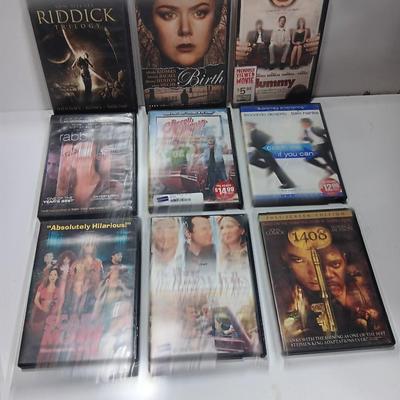 Movie night at your place! Great DVD Movies -Riddick - catch me if you can and other titles