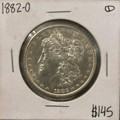 1882 O Morgan 1$ XVF U S coin Silver