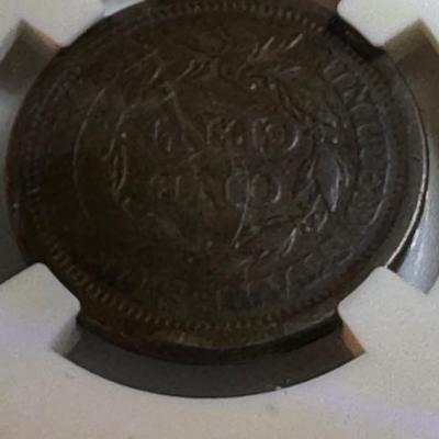 1813 Large Cent VF Details Nice Strike
