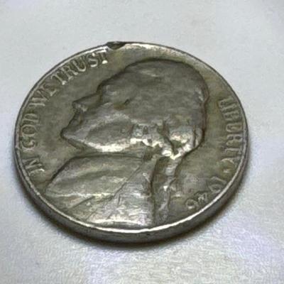 1946 NICKEL BAD STRIKE 4.8gr vf