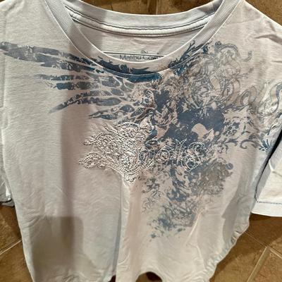 Men’s shirts size XL including Bacharach and American Eagle