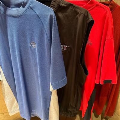 Lot of four men’s Rose Creek golf shirts Size XL