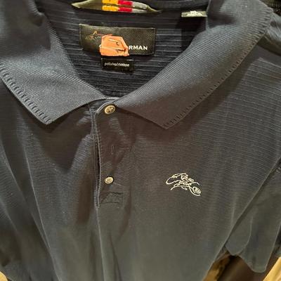 Lot of men’s long sleeve and short sleeve shirts, Rose Creek size XL