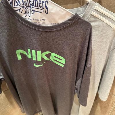 Men Short sleeve XL shirts, Reebok Adidas under armor, dry fits