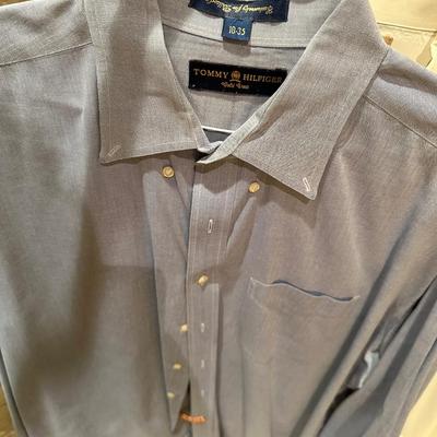 Sleeve colored shirt, size 18 1/2, 34/35 Calvin Klein, Tommy Hilfiger more