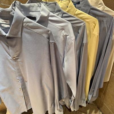Sleeve colored shirt, size 18 1/2, 34/35 Calvin Klein, Tommy Hilfiger more