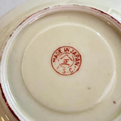 Vintage Japanese Ceramic Tea Set - 5 Person Serving