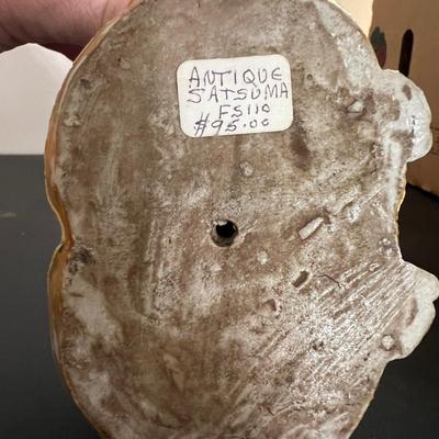 Antique Satsuma Figurine Statue Art