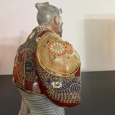 Antique Satsuma Figurine Statue Art