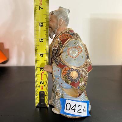 Antique Satsuma Figurine Statue Art
