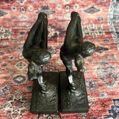 Pair of Art Deco Style Book Ends