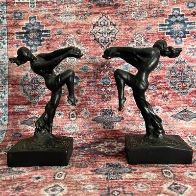 Pair of Art Deco Style Book Ends