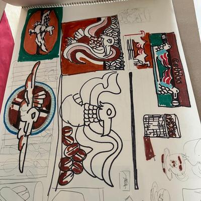 Big Lot Vintage 1970's Student Artwork - Still Life, Nudes, Etc.