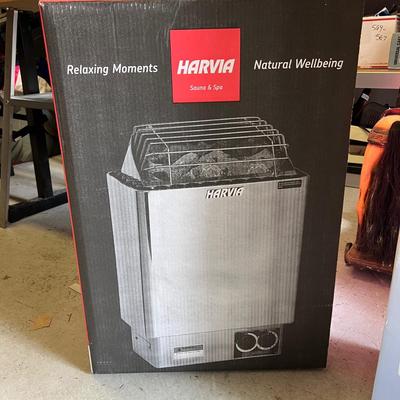 Harvia KIP80B Electric Sauna Heater w/ Stones