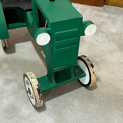 Solid Wood Tractor ~ Custom Built for Toddler