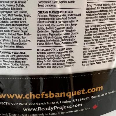 Chef's Banquet ARK 390 - 30 Day Emergency Food Kit