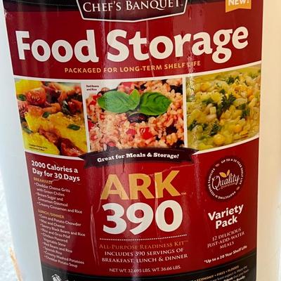 Chef's Banquet ARK 390 - 30 Day Emergency Food Kit