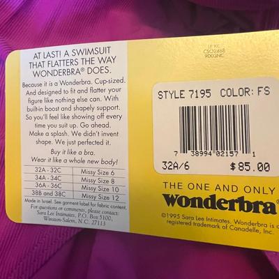 Lot of 3 NEW w Tags Women’s Bathingsuits Swimsuits - Norma Kamali, Vntg. Wonderbra