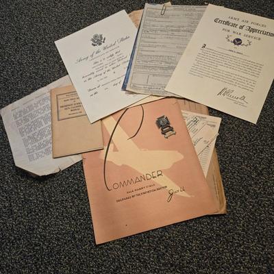 WWII Ephemera - Lot D
